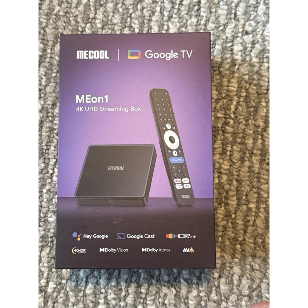 MECOOL MEon1 4K UHD Streaming Box - New Open Box